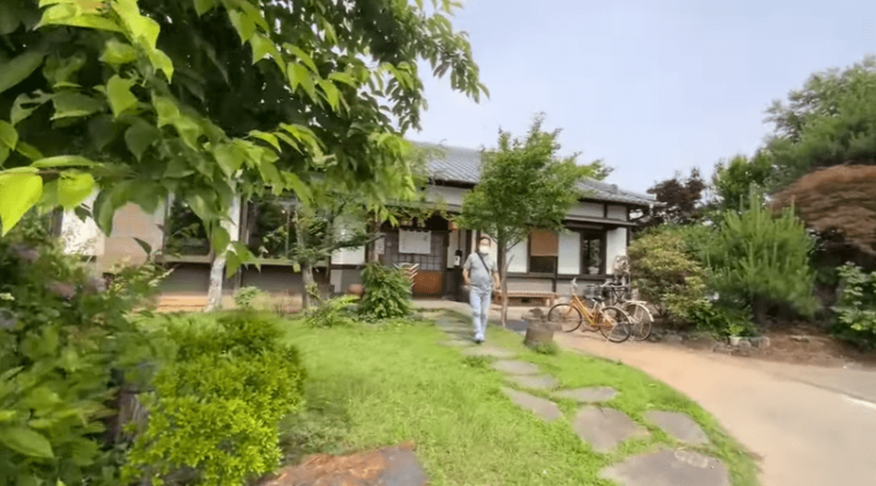 馬力屋に到着！雰囲気の良い古民家風のお店