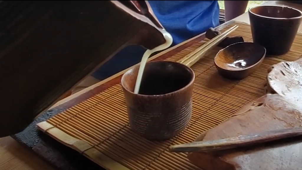 平打蕎麦 やつこまの蕎麦湯